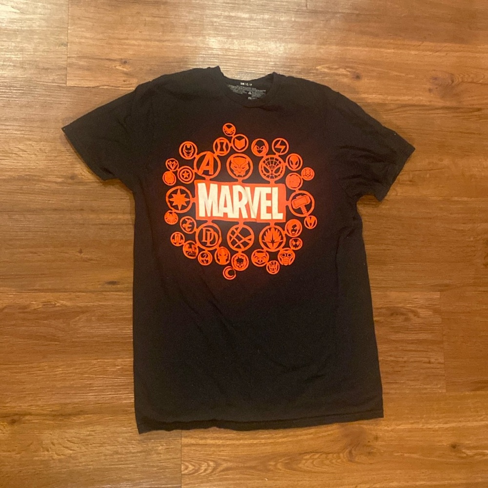Marvel Superhero Logo T-shirt